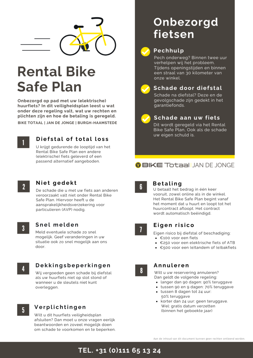 Rental Bike Safeplan